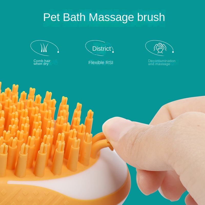 PawSpa: 2-in-1 Massage & Grooming Brush for a Tangle-Free, Happy Pet.
