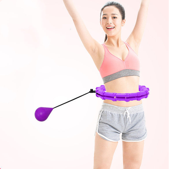 Adjustable Exercise Hoop for Waist Toning and Fitness Training - Sal Basket