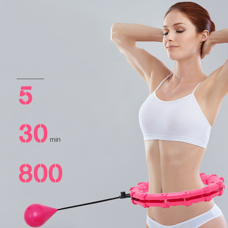 Adjustable Exercise Hoop for Waist Toning and Fitness Training - Sal Basket