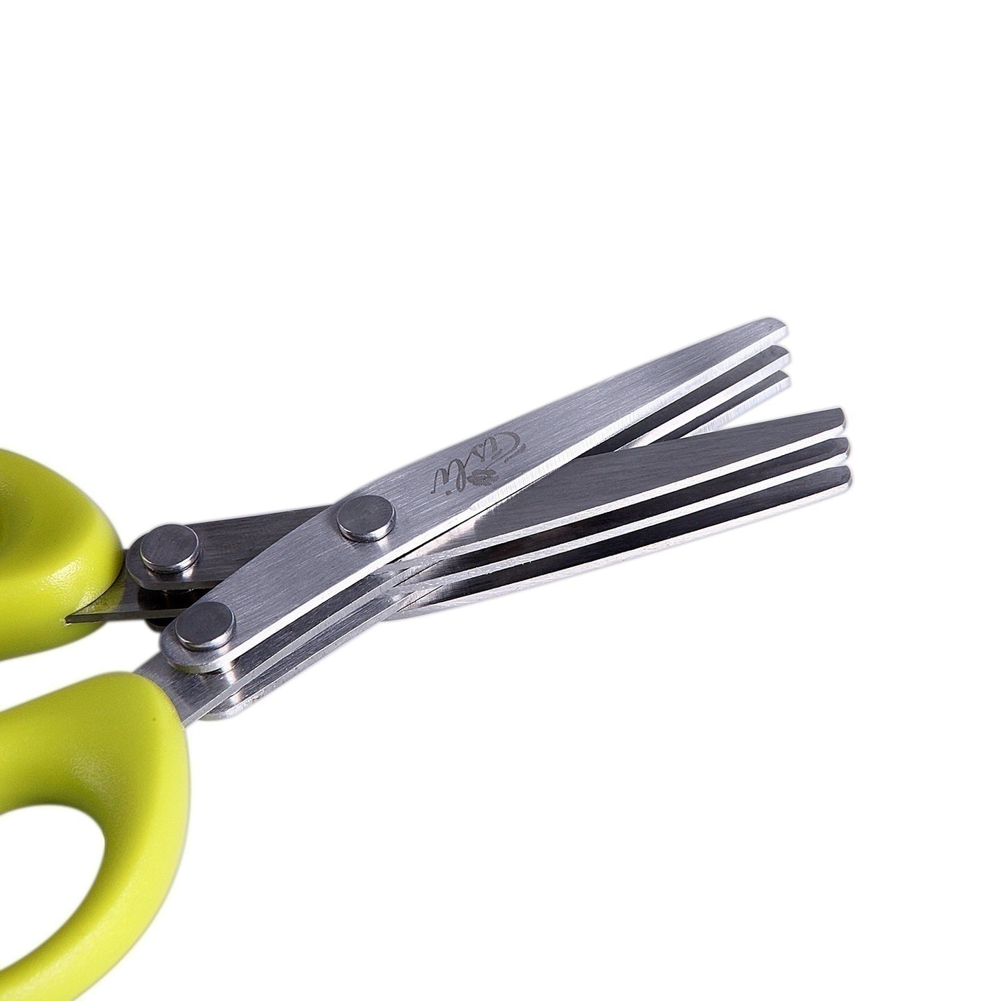 Time-Saving Multi-Blade Scissors for Chopping Herbs, Onions, and More - Sal Basket