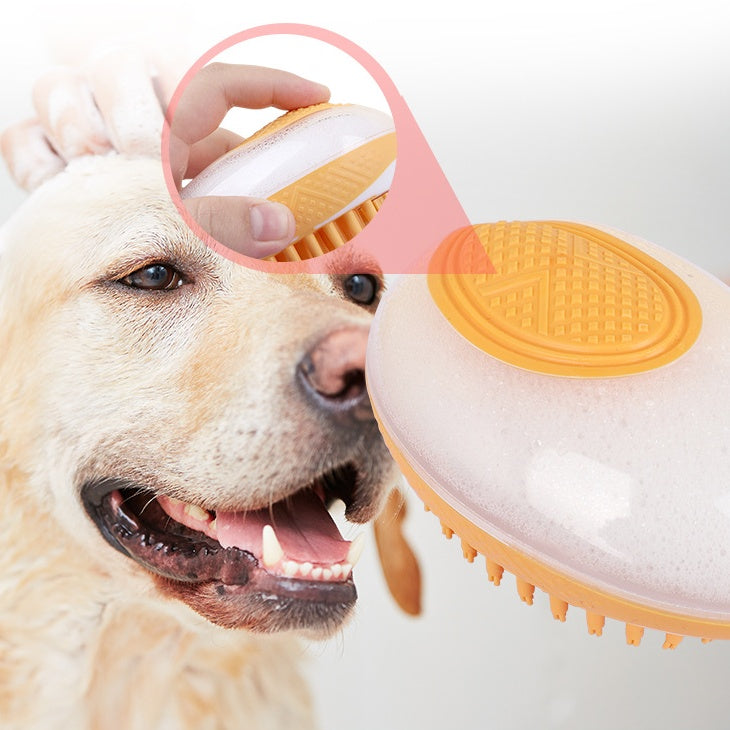 PawSpa: 2-in-1 Massage & Grooming Brush for a Tangle-Free, Happy Pet.