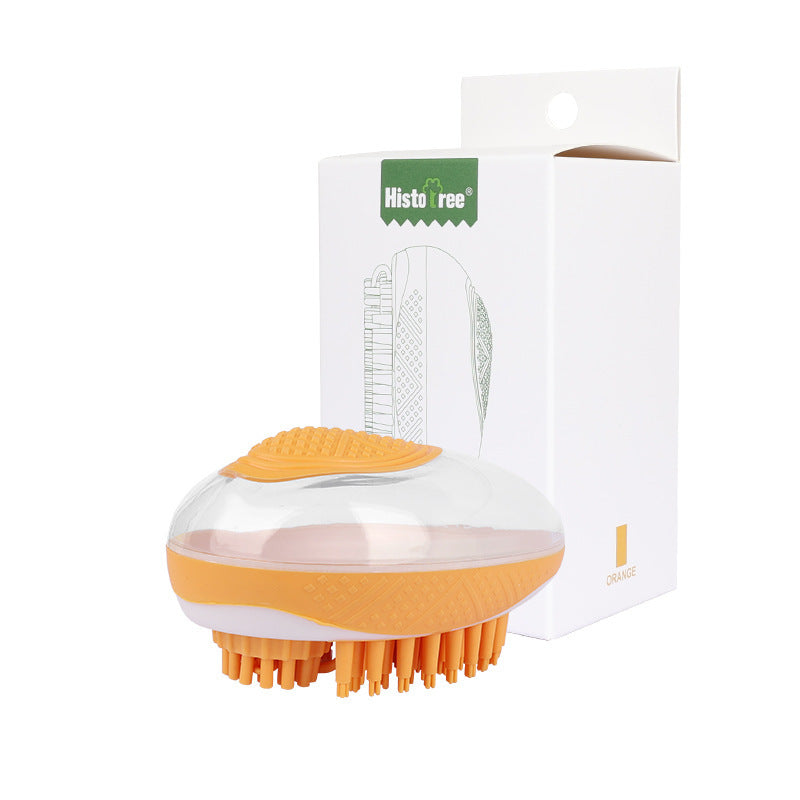 PawSpa: 2-in-1 Massage & Grooming Brush for a Tangle-Free, Happy Pet.