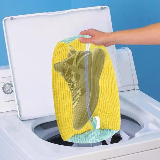 Durable Shoe Washing Bag for Machine Cleaning – Reusable & Zippered